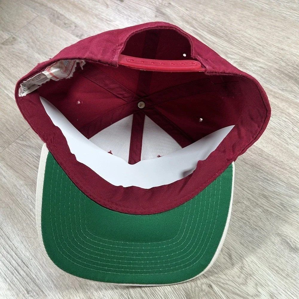 VTG Alabama Crimson Tide Snapback Hat  NCAA College Red White The G Cap